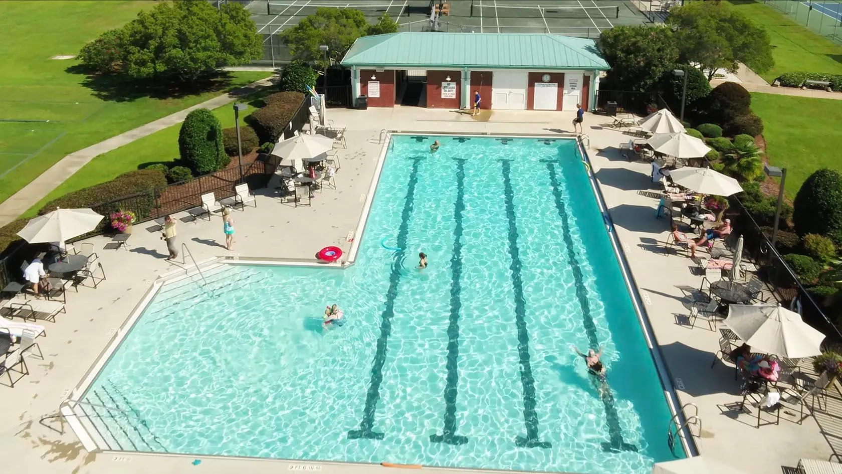 Actual POA photograph: pools