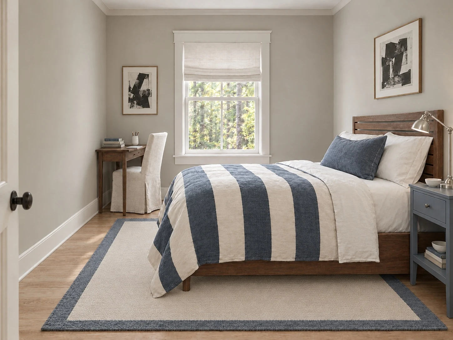 Bedroom 3, standard illustrative interior