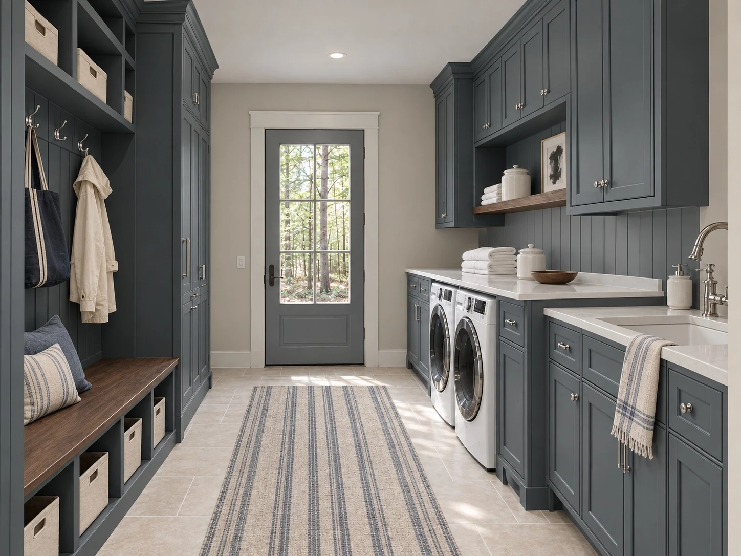 Laundry Mudroom, standard illustrative interior