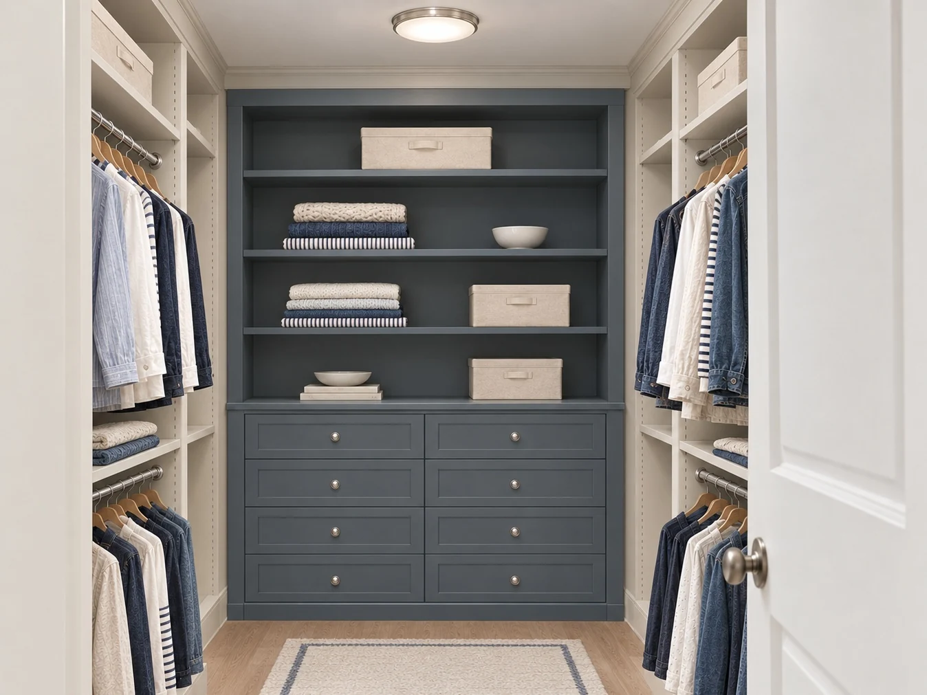 Primary Closet, standard illustrative interior