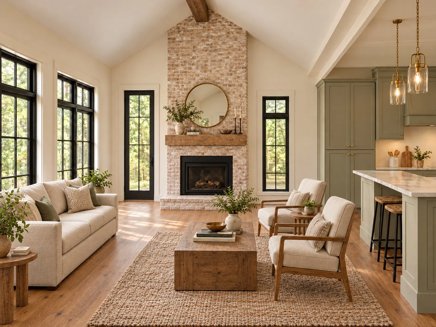 Overlook main-level great room concept