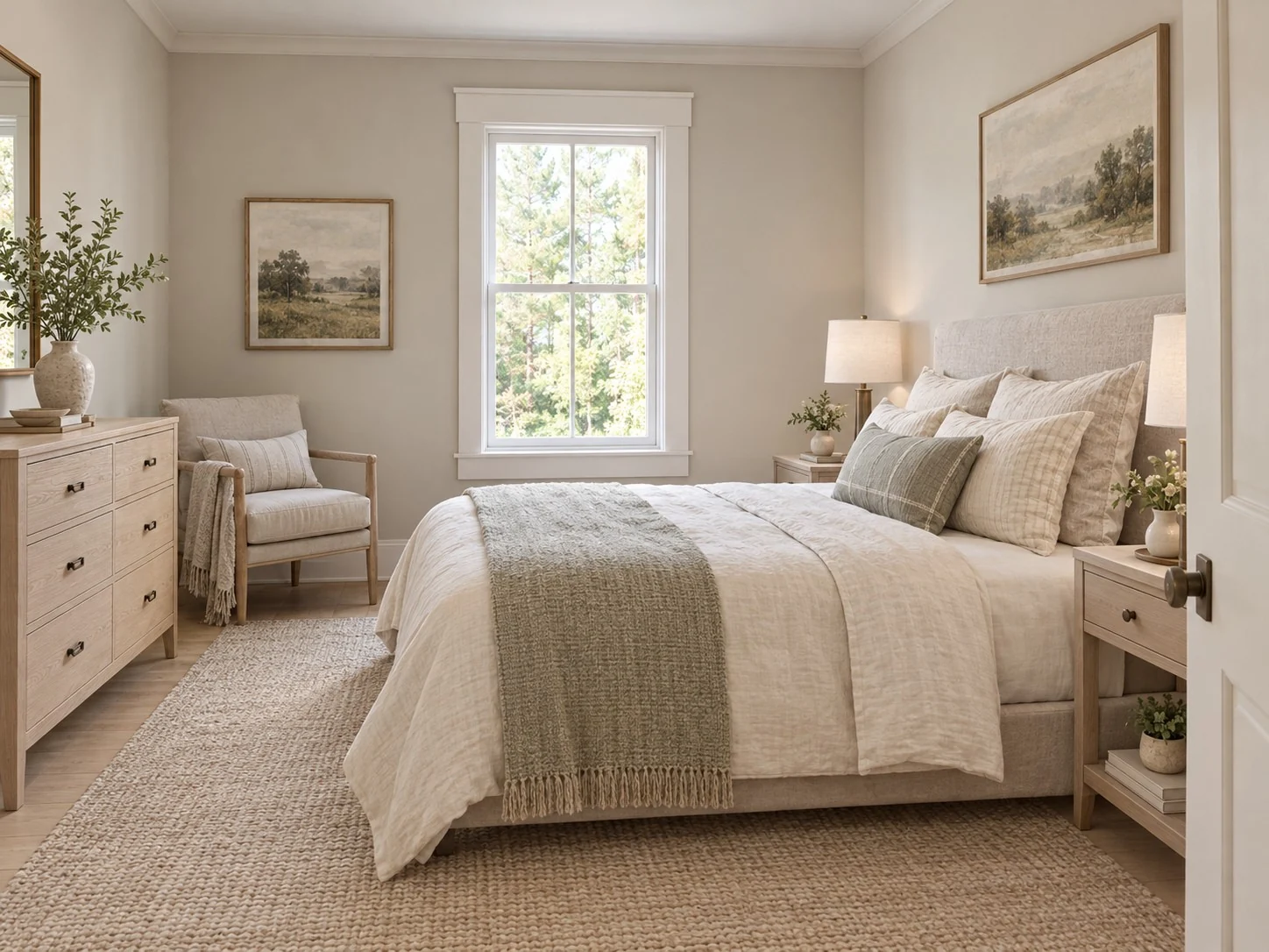 Guest Bedroom (Bedroom 2), standard illustrative interior