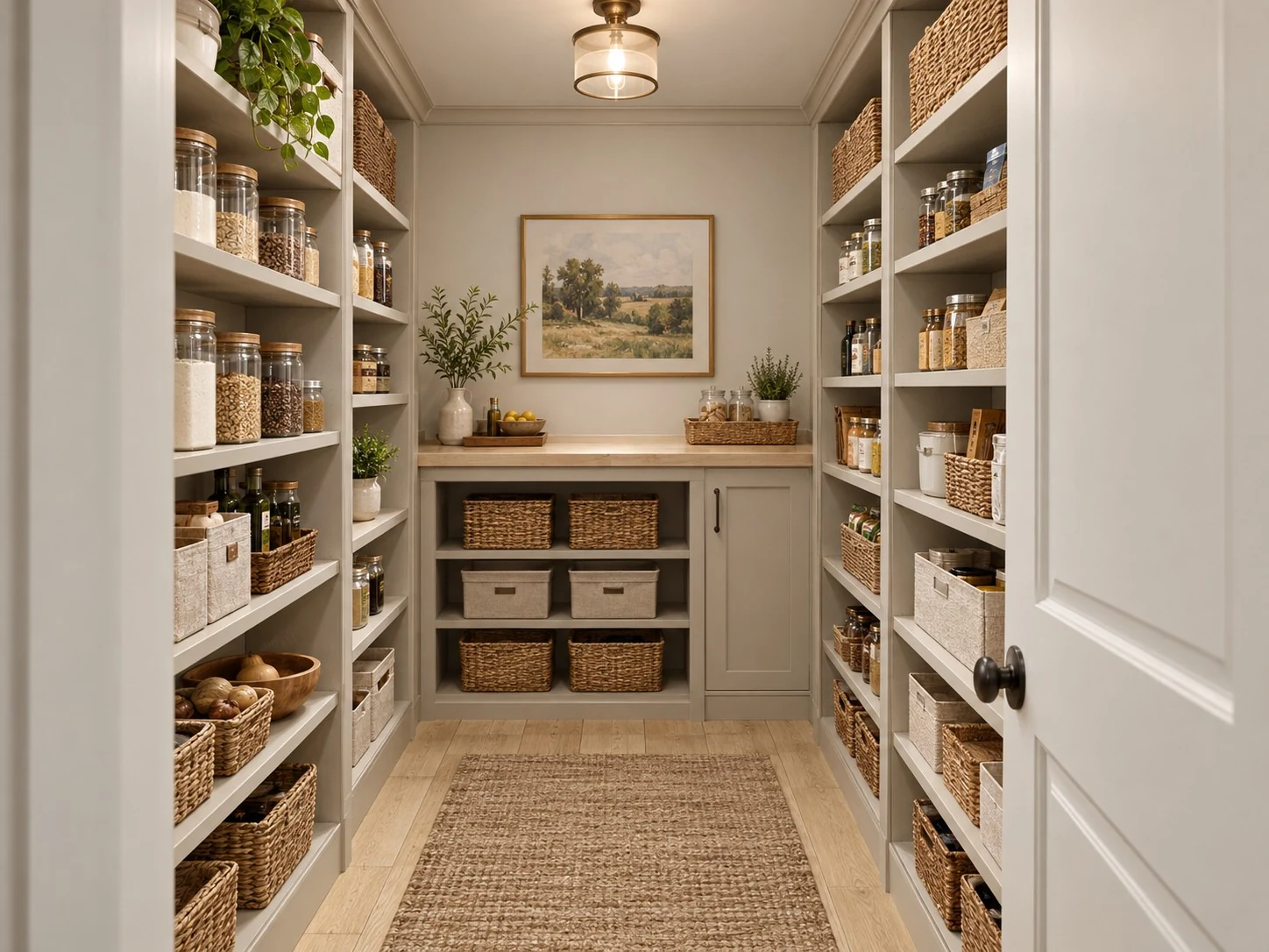 Pantry, standard illustrative interior