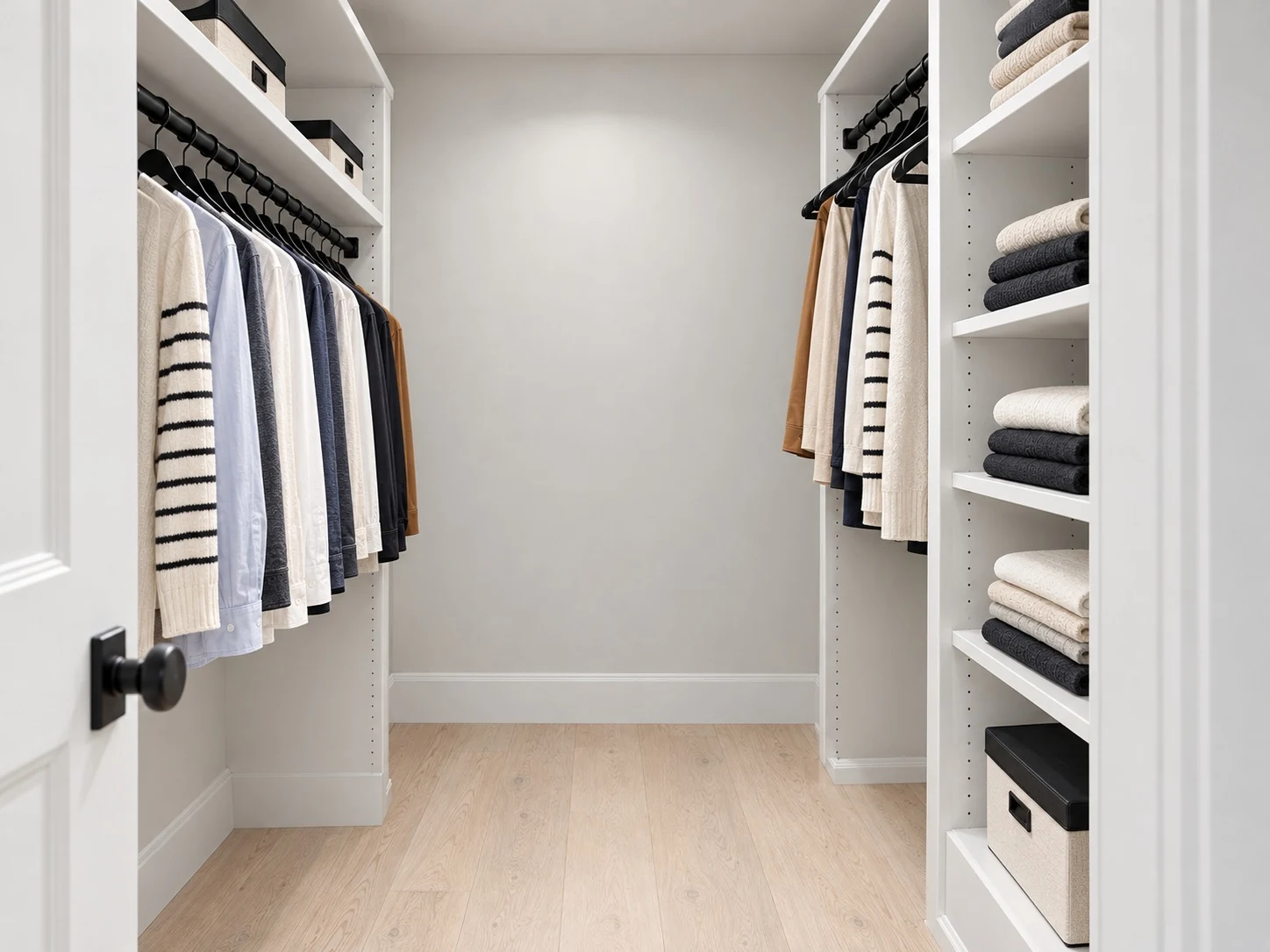 Primary Closet, standard illustrative interior