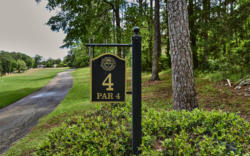 Fairway sign