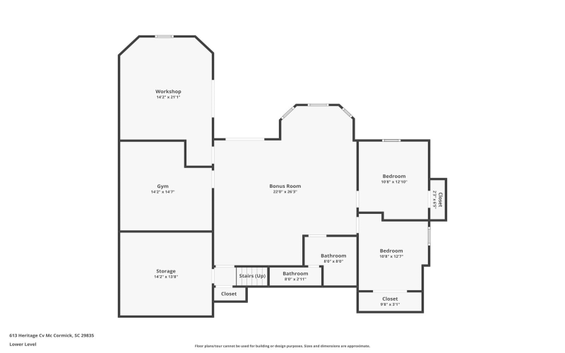 613 HERITAGE Cove, McCormick, South Carolina 29835, 3 Bedrooms Bedrooms, 7 Rooms Rooms,Residential,For Sale,HERITAGE,537115