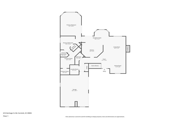 613 HERITAGE Cove, McCormick, South Carolina 29835, 3 Bedrooms Bedrooms, 7 Rooms Rooms,Residential,For Sale,HERITAGE,537115