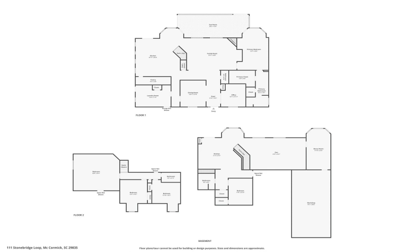 111 Stonebridge Loop, McCormick, South Carolina 29835, 4 Bedrooms Bedrooms, 20 Rooms Rooms,Residential,For Sale,Stonebridge,539430