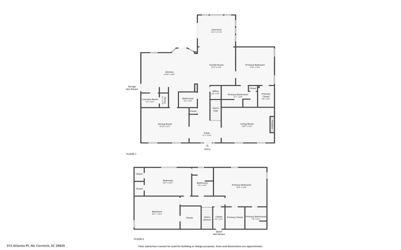 312 Atlanta Place, McCormick, South Carolina 29835, 4 Bedrooms Bedrooms, 13 Rooms Rooms,Residential,For Sale,Atlanta,546769