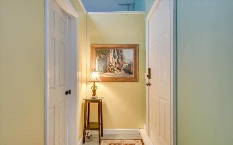 private entrance to basement