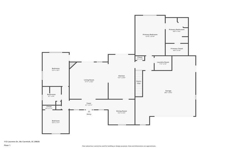 113 Laurens Dr Drive, McCormick, South Carolina 29835, 3 Bedrooms Bedrooms, 10 Rooms Rooms,Residential,For Sale,Laurens Dr,549725